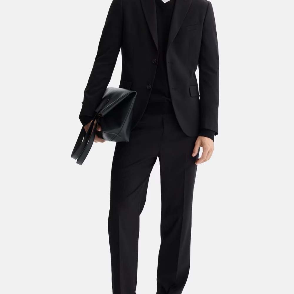 H&M Elegant Black Men's Suit